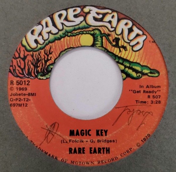 Producto - RARE EARTH Get Ready Disco Simple 7 USA 1969 Soul Psych - 1