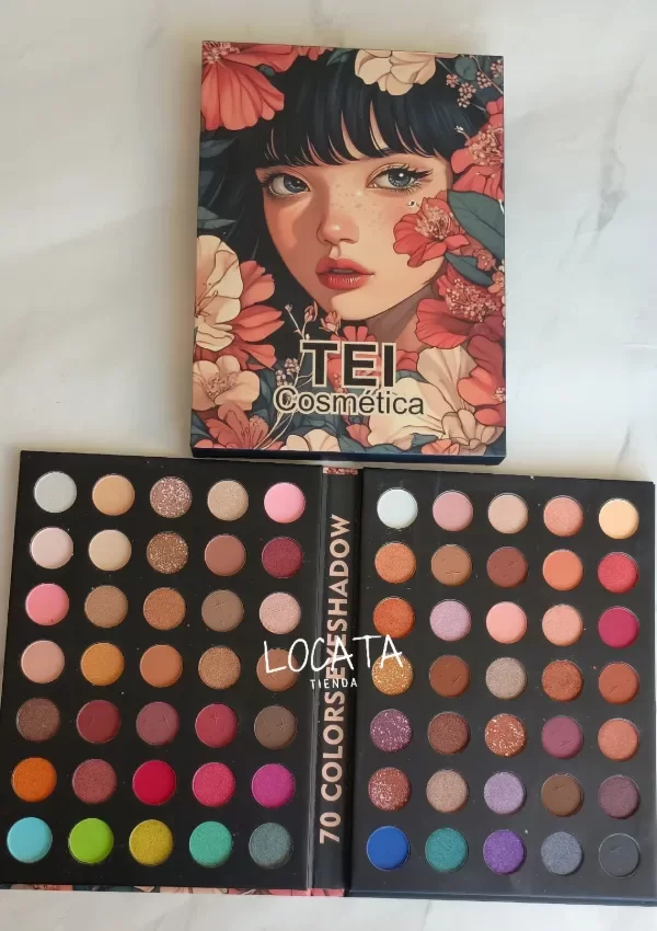 Producto - PALETA DE SOMBRAS TEI X 70 COLORES