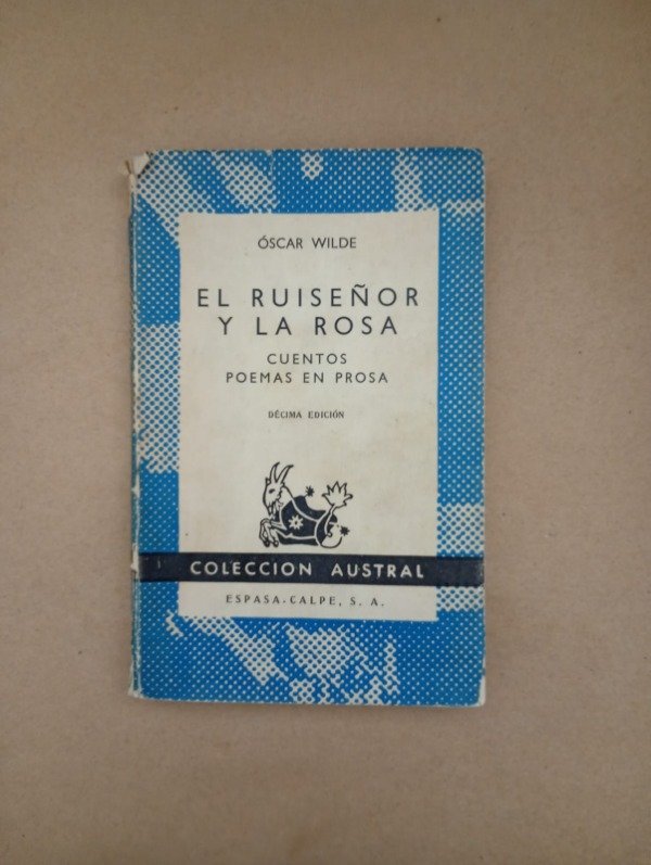 Producto - El ruiseñor y la rosa - Oscar Wilde - Espasa Calpe 1964 - Austral #18