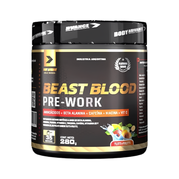 Producto - BEAST BLOOD PRE ENTRENO - Body Advance - 1