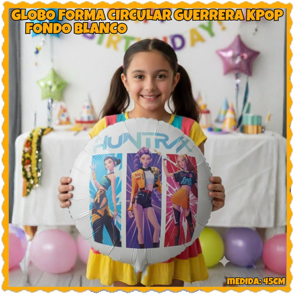 Producto - Guerreras K-pop 18" Fondo blanco