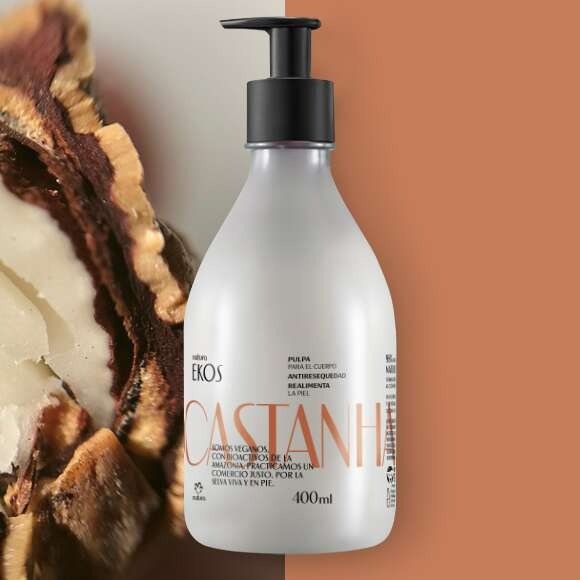 Producto - Pulpa para el cuerpo Castanha 400ml Natura