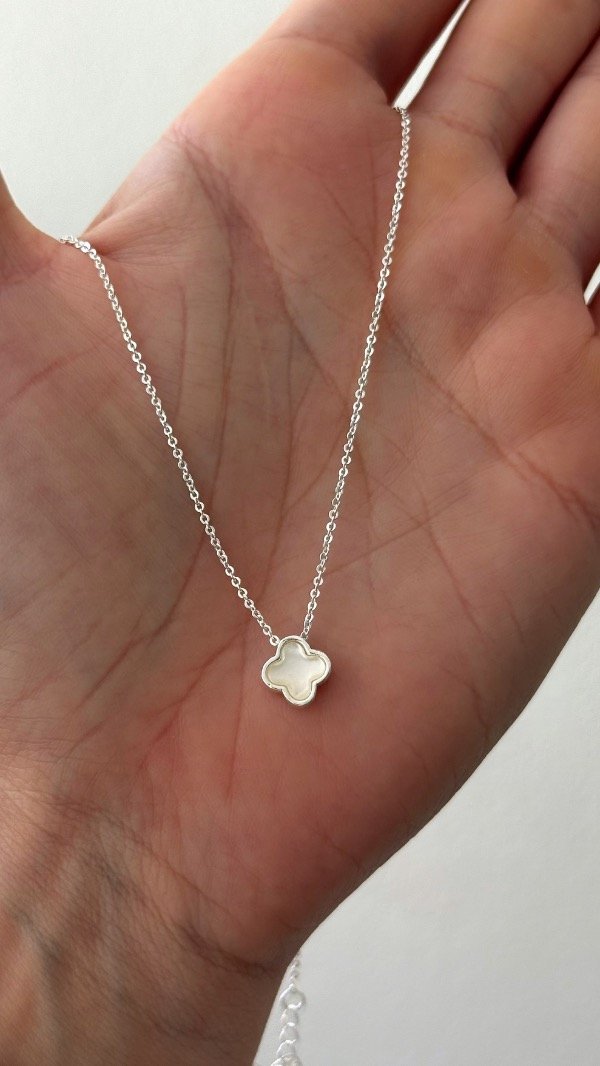 Producto - Conjunto cleef nacar bombe 45 a 50cm ACERO BLANCO