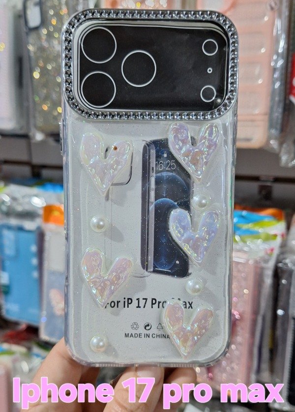 Producto - Fundas diseño corazón. IPhone 17 pro max
