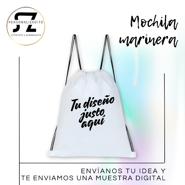 Producto - Mochila marinera personalizada