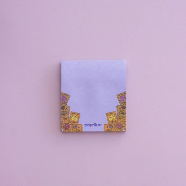 Producto - Notas adhesivas mini flores y te - Paprika!