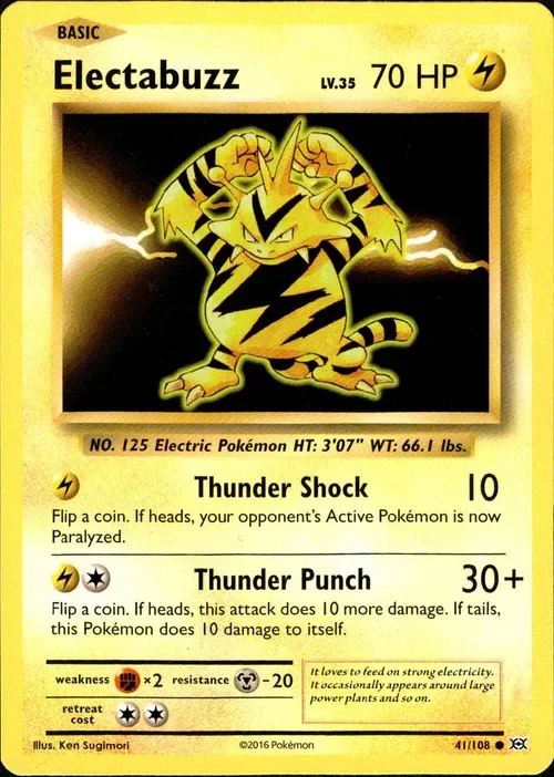 Producto - Electabuzz - 41/108 - Evolutions