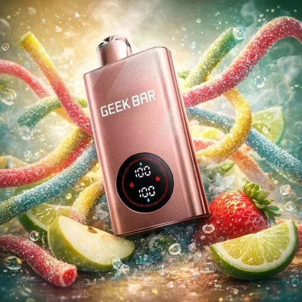 Producto - GEEKBAR Z35 35000 PUFF SABOR SOUR STRAW (FRUTILLA ACIDA)