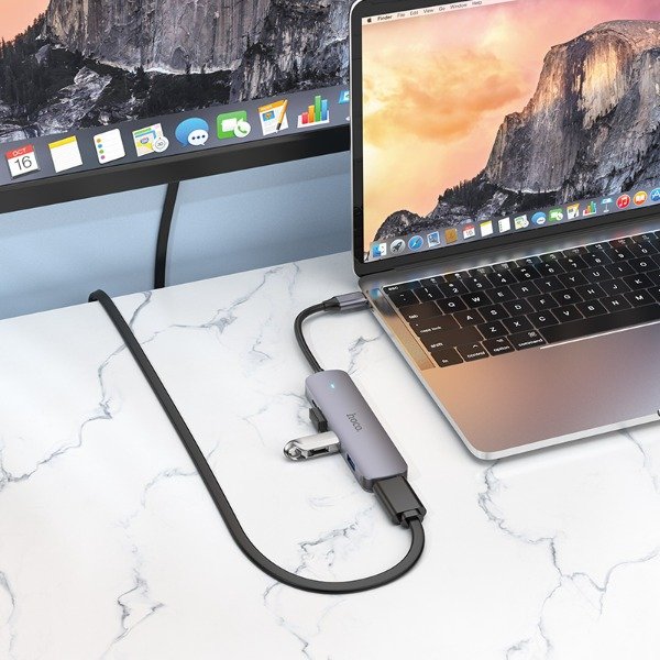 Producto - HOCO -  HB27Hub Tipo C (HDTV+USB3.0+USB2.0+2+PD) - 8