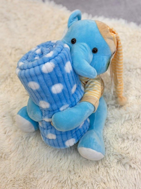 Producto - Peluche 25cm mas manta funcional