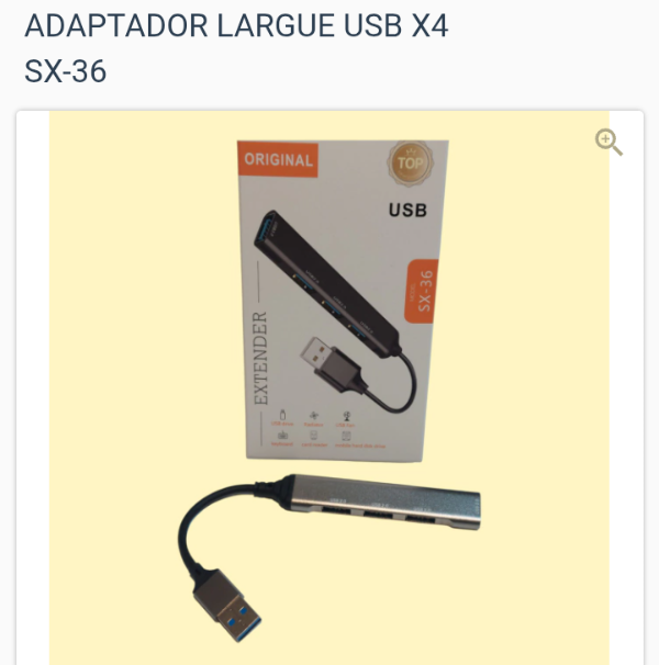 Producto - Adaptador USB