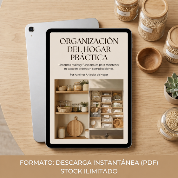 Producto - Ebook - Organización del Hogar Práctica (Digital PDF)