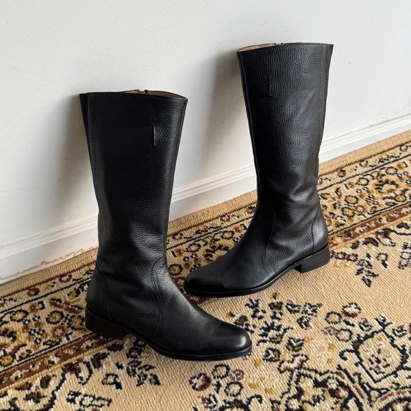 Producto - high leather boots black (37)