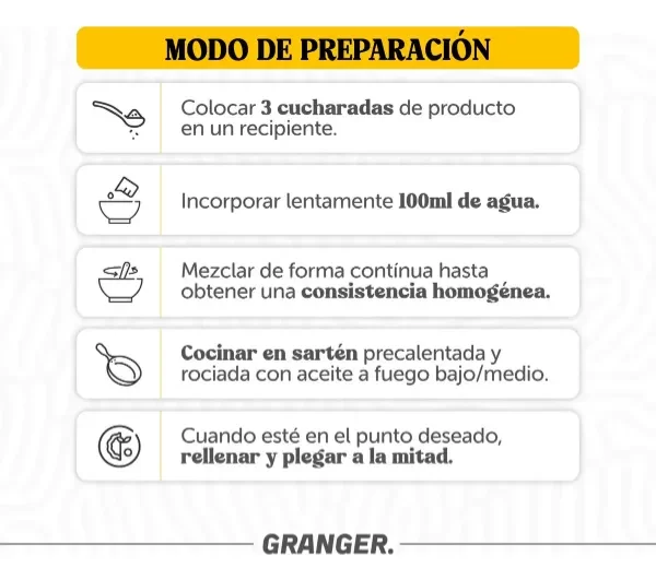 Producto - Omelette Proteicos Granger X 210 Grs -25 Grs De Proteína- - 2
