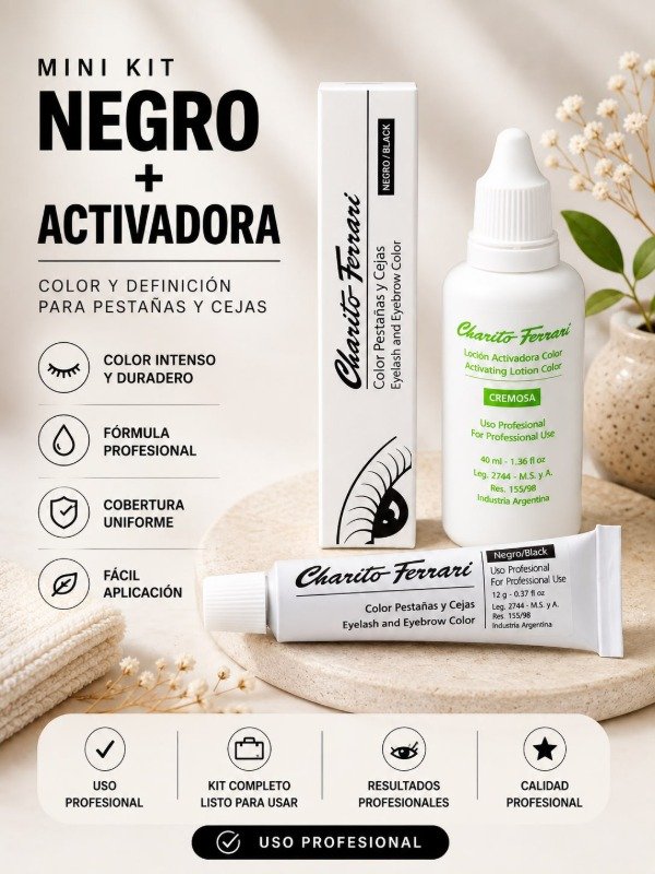 Producto - Mini Kit Negro + Activadora