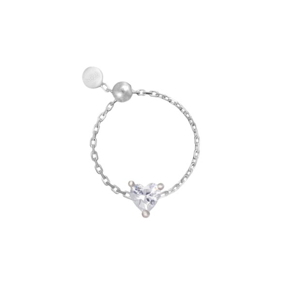 Producto - Anillo Romance - Plata 925 con Corazón