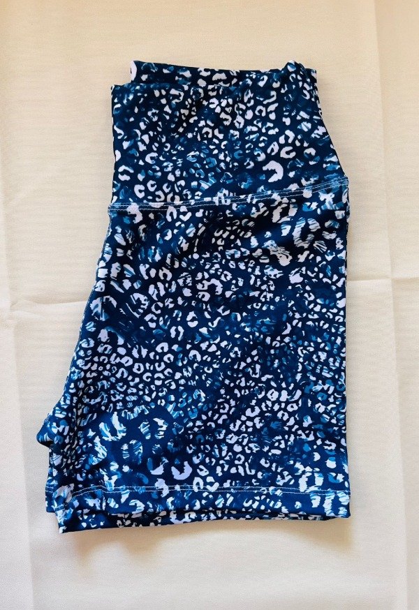 Producto - Calza corta lycra PRINT turquesa