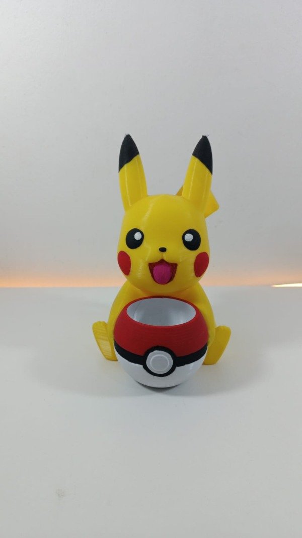 Producto - Maceta Pokémon con Pokebola - Pikachu