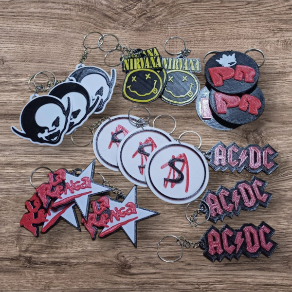 Producto - Llaveros Rock
