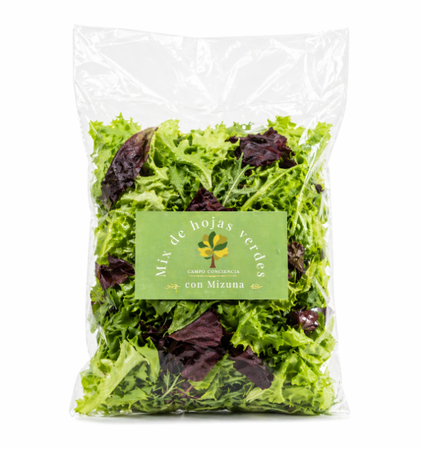 Producto - Ensalada - Mix de hojas verdes con Mizuna