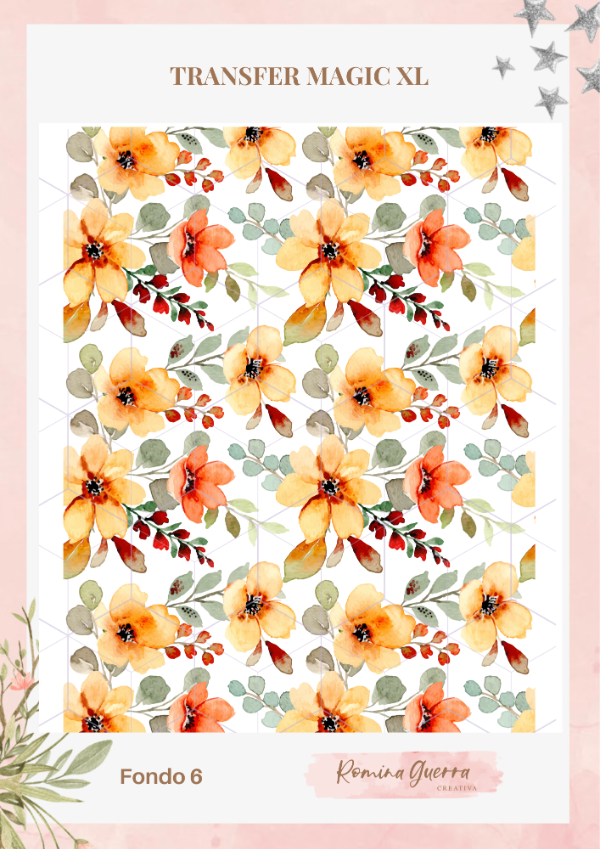 Producto - Transfer magic UV 20x25 cm Fondo 6
