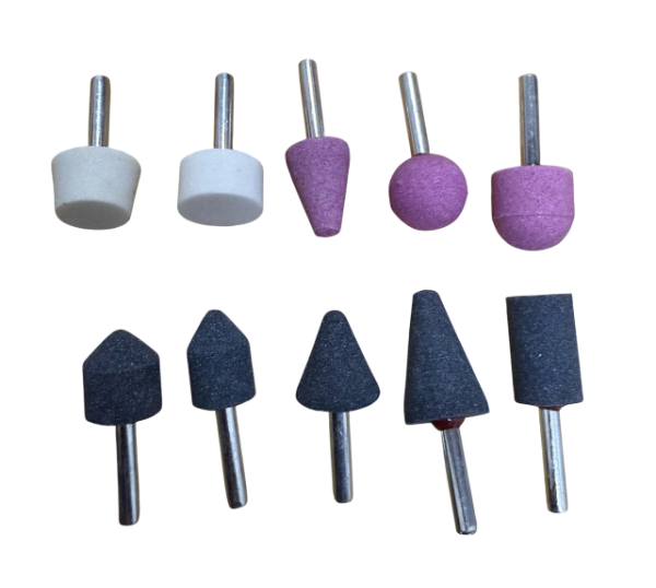 Producto - Juego 10 Piedras Puntas Montadas Para Pulidora Taladro