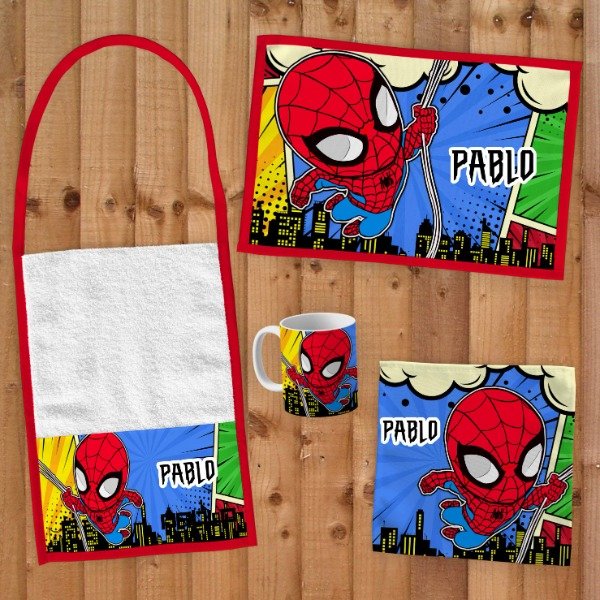 Producto - SET JARDIN SPIDERMAN