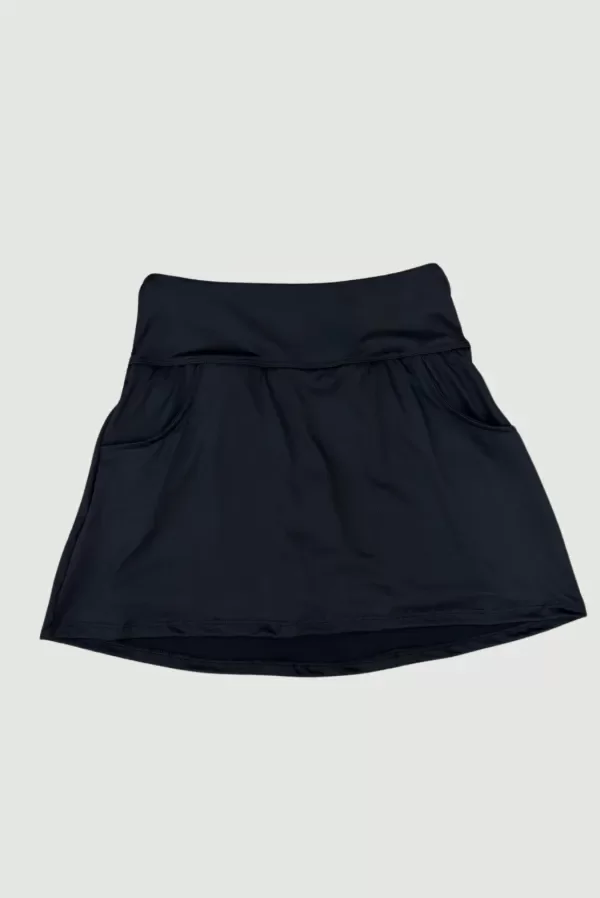 Producto - POLLERA TENIS CON BOLSILLO NEGRA