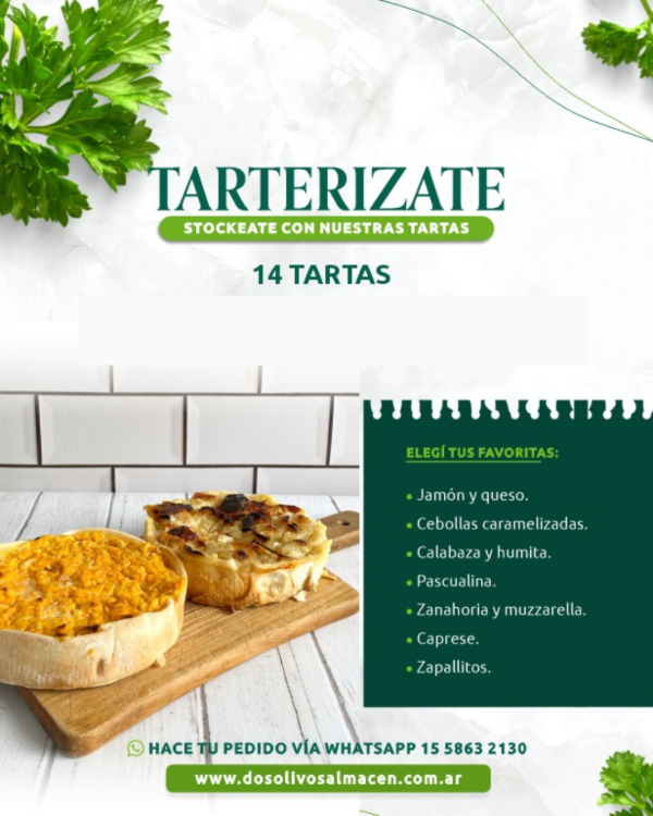 Producto - Tartas x 14 unidades