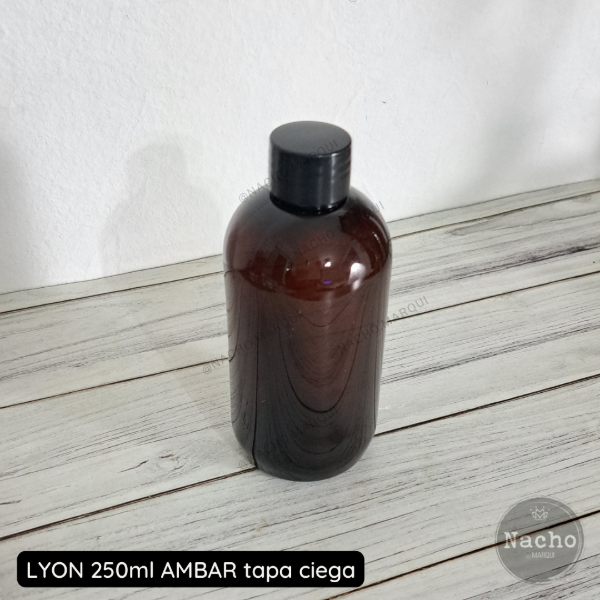 Producto - LYON 250 AMBAR + TAPA CIEGA