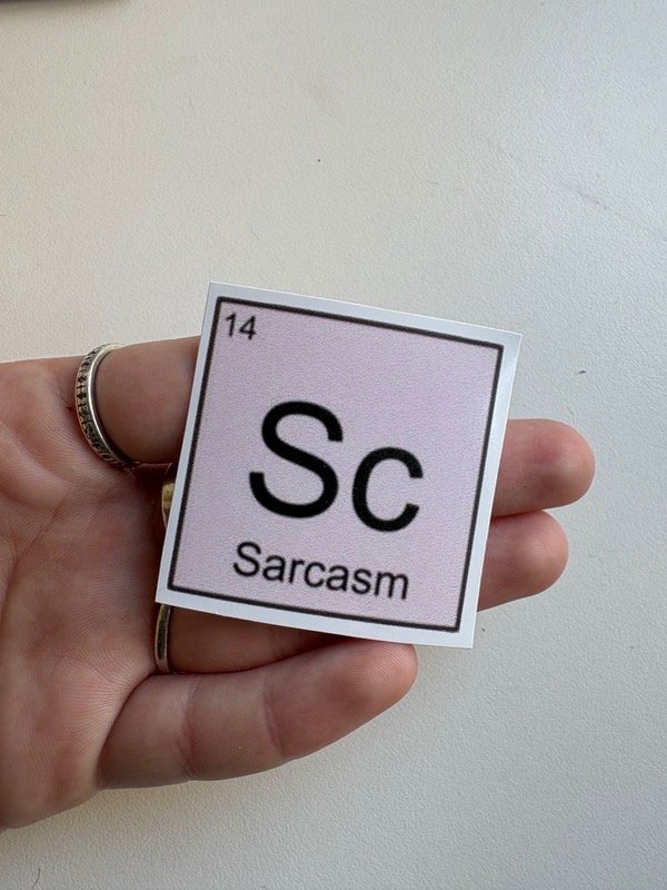 Producto - Sticker sarcasmo