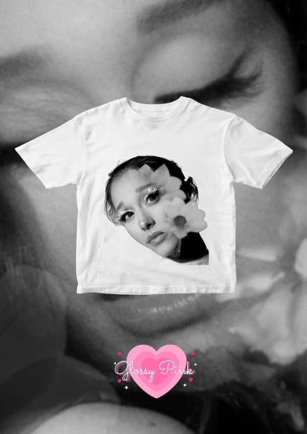 Producto - Baby Tee Petals Album - DTF