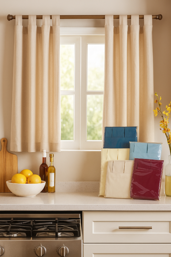 Producto - Cortinas cortas tropical