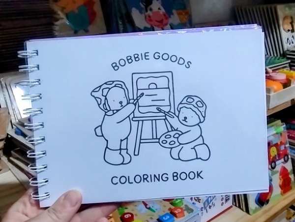 Producto - Libro para colorear Bobbie Goods. Tapa dura. 50 hojas. dibujos pintar COMFY DAYS - 2