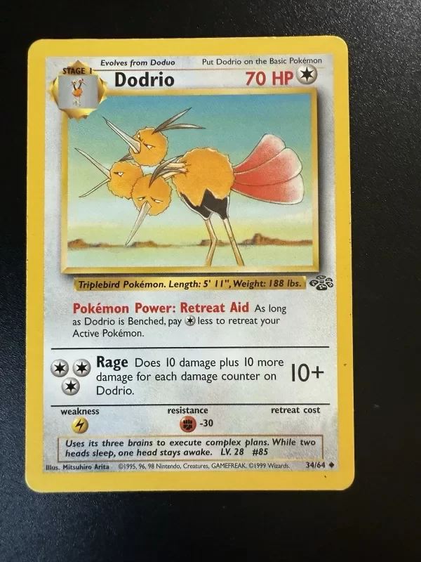 Producto - Pokémon TCG - Dodrio Jungle 34/64 Regular Unlimited Uncommon
