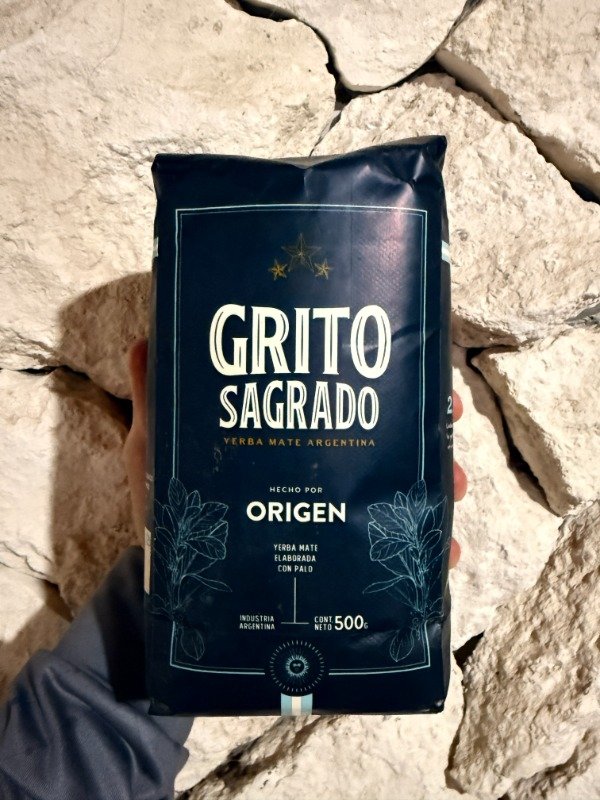 Producto - Yerba Mate Origen Grito Sagrado 500gr