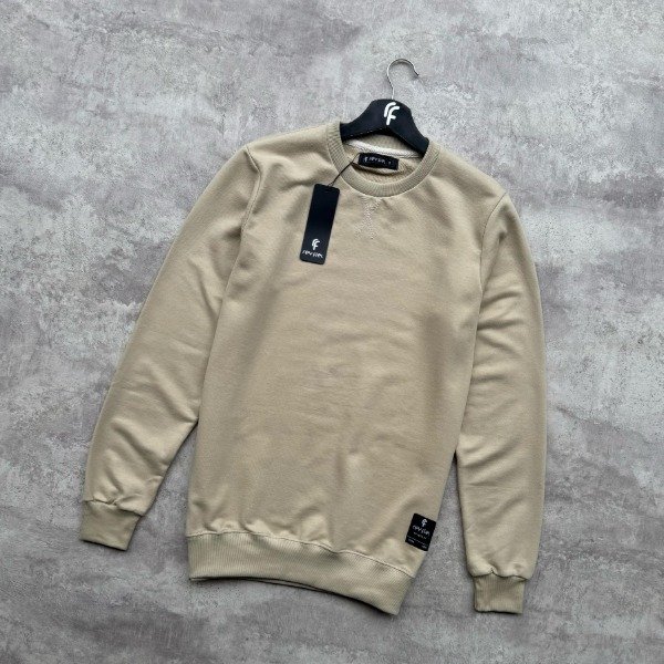 Producto - BUZO REGULAR RUSTICO BIEGE