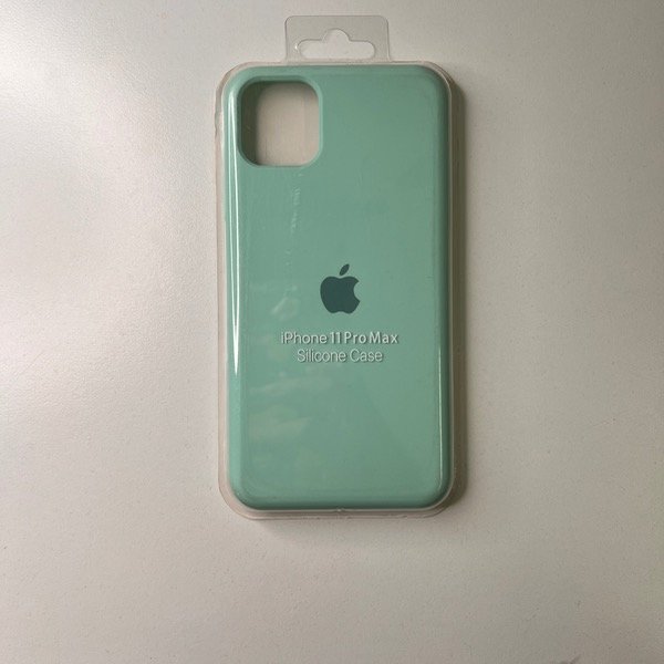 Producto - Funda silicona - 11 pro Max verde agua