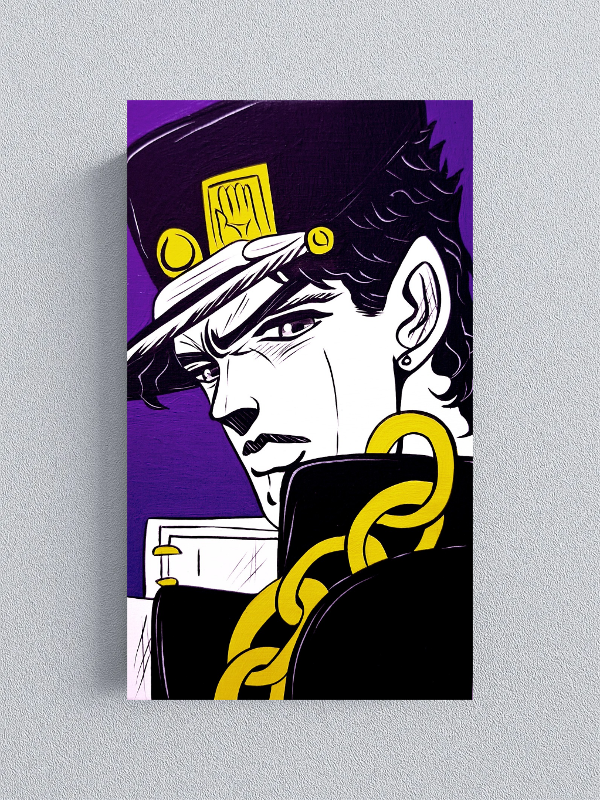Producto - Cuadro Jotaro Kujo -Jojos- (color)