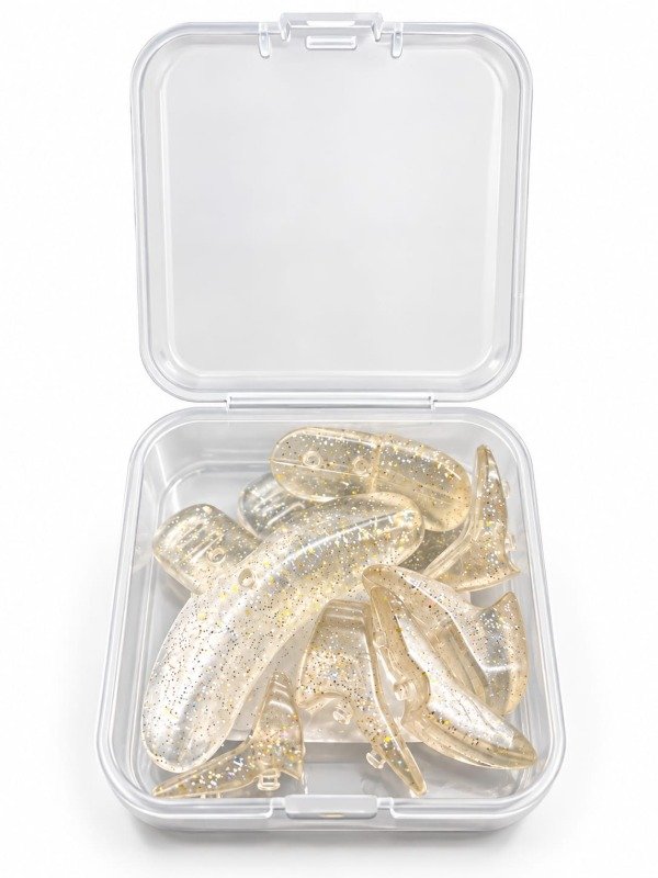 Producto - BIGUDIE SILICONA CON GLITTER TECNICA REVERSA