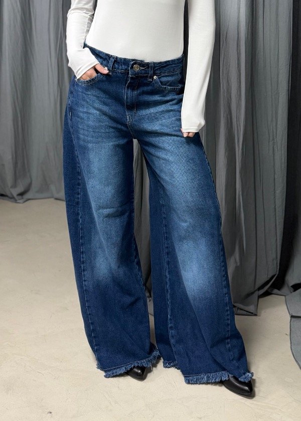 Producto - Super Wide Leg Azul