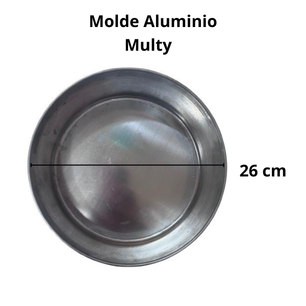 Producto - Tortera de Aluminio Multy N.26