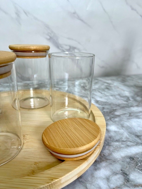 Producto - FRASCO CON TAPA HERMÉTICA 11cm