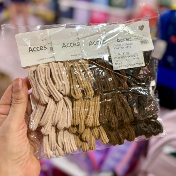 Producto - Set X12 Colitas En Blister 410209