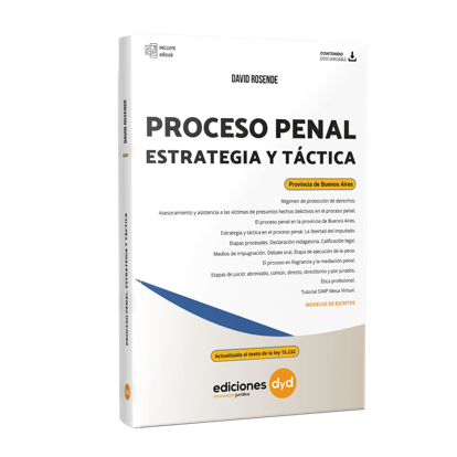 Producto - Proceso Penal. Estrategia y Táctica. Pcia bsas.
