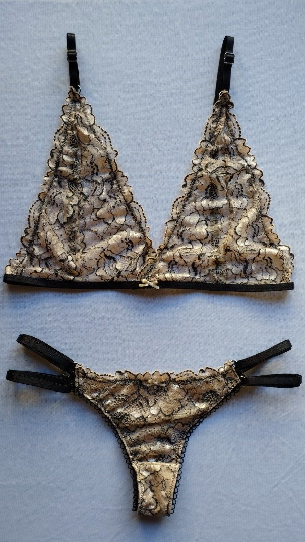 Producto - Conjunto de puntilla combinada - 1