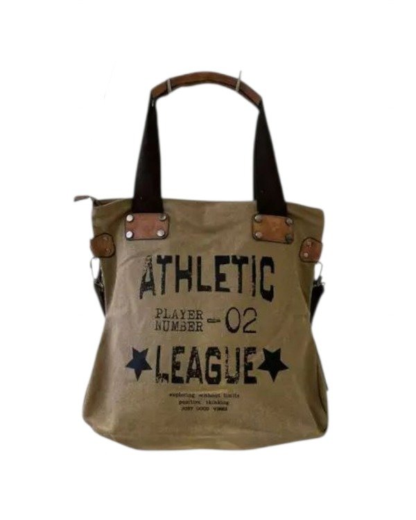 Producto - Bolso Rústico Atlethic league. Super Canchero.  Amplio y con capacidad - 4