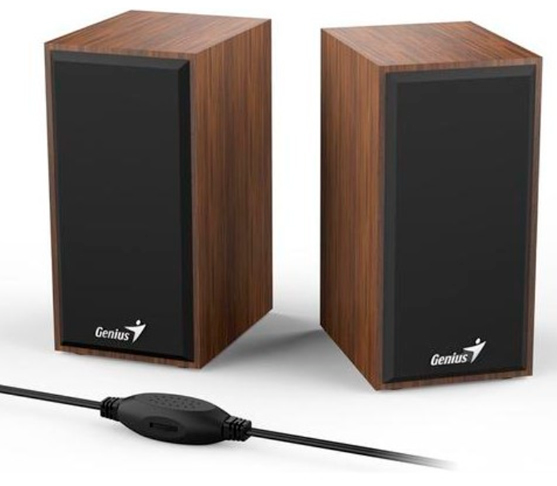 Producto - Parlantes 2.0 -6w -plug 3.5mm -usb (alimentacion) -control de volumen Genius