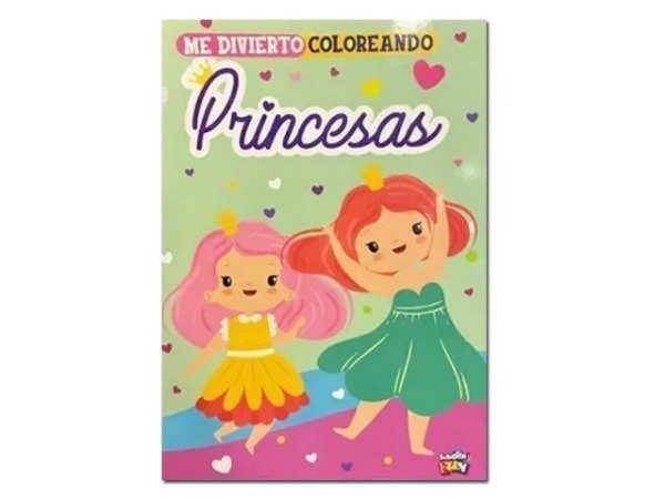 Producto - Libro Me Divierto Coloreando Princesas 6193