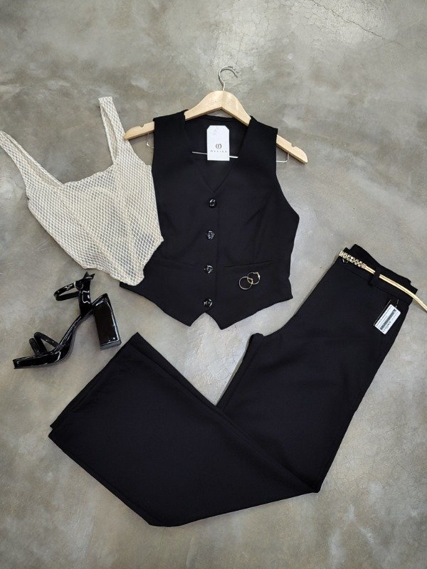 Producto - Conjunto Sastrero Negro